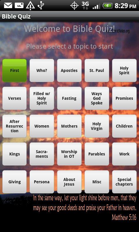 Bible Quiz Latest Version 1.0 for Android