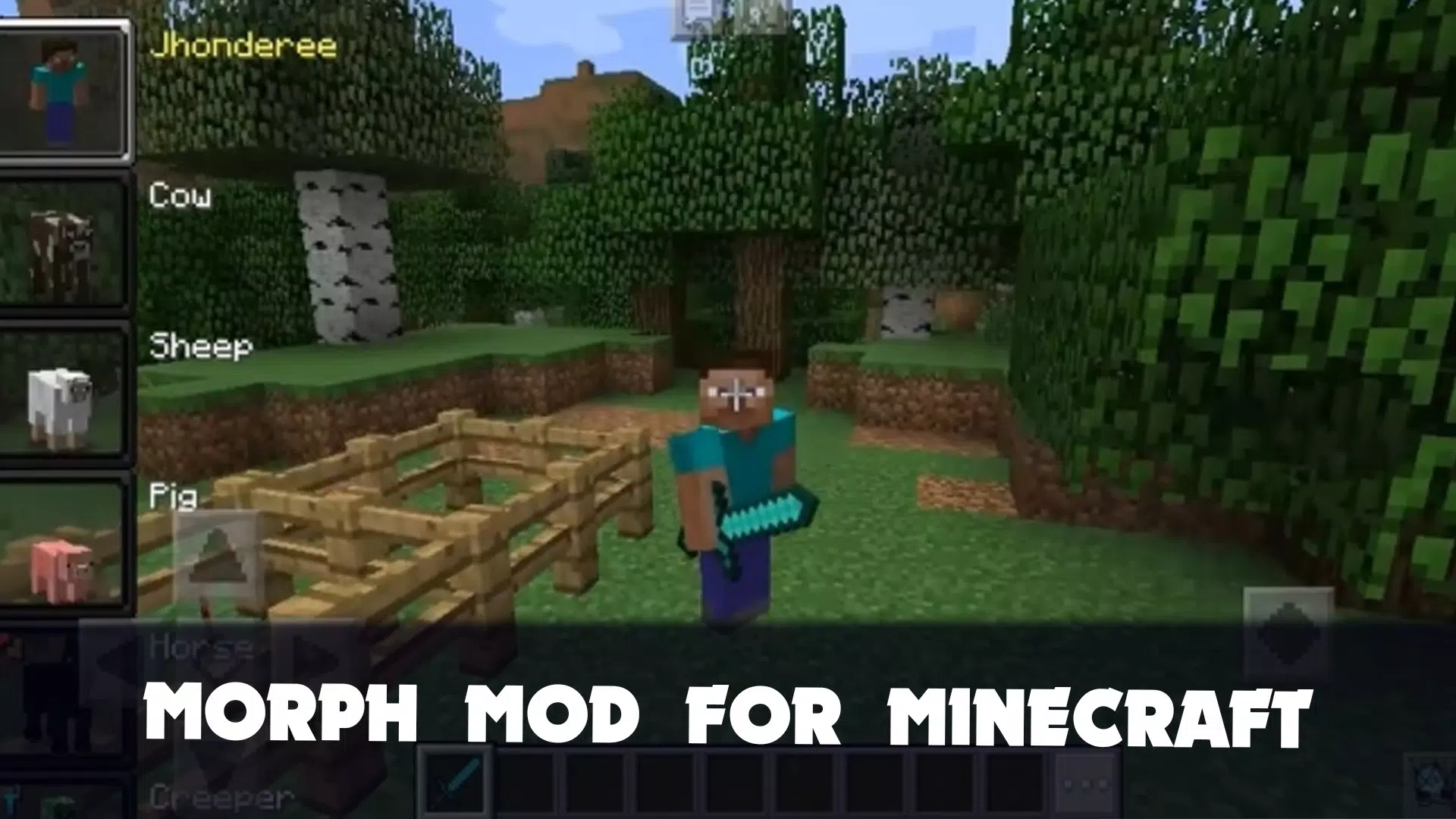 Morph Mod Minecraft APK for Android Download