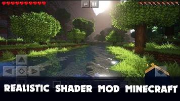 Realistic Shader Minecraft PE Poster