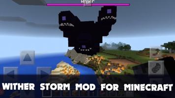 Wither Storm Mod for Minecraft постер