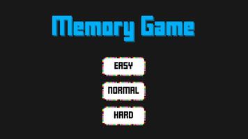 Memory Game : Color Affiche