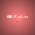 Big Bash Cricket Predictor