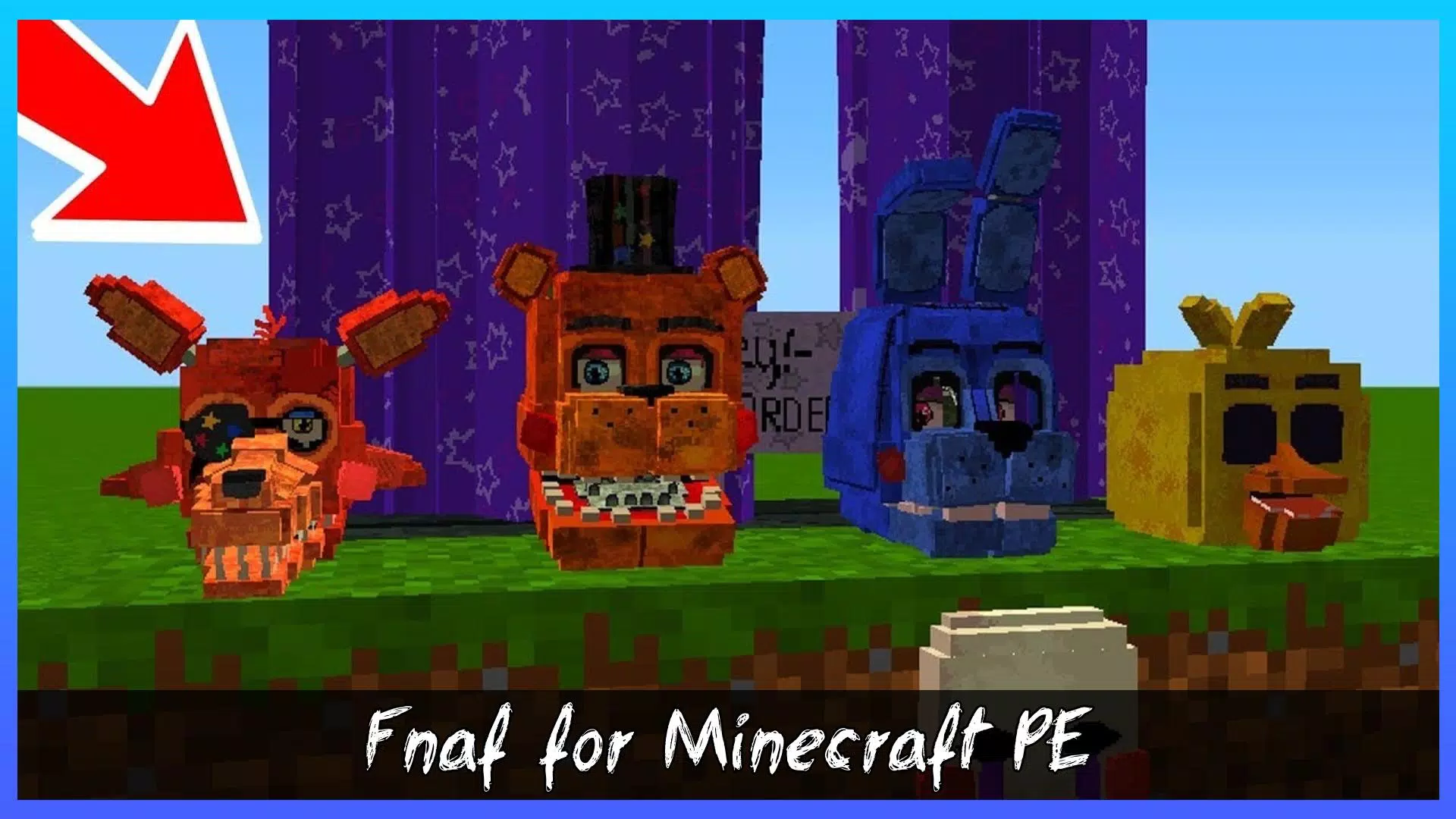 Five Nights at Freddy´s 4 Minecraft PE Addon/Mod