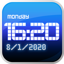 Big Digital Clock Live Wallp APK
