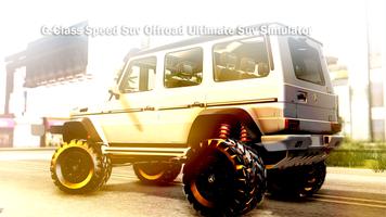 G-Class Speed Suv Offroad Ultimate Suv Simulator capture d'écran 1