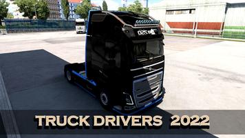 Europa Trucks Drivers High Truck Simulator 2022 Plakat
