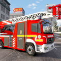 Fire Truck in City Mission Dri
