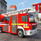 Fire Truck in City Mission ikona