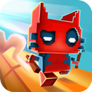 pixel hero cat - route de l'hélice APK