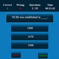 Bioinformatics MCQ Ekran Görüntüsü 2
