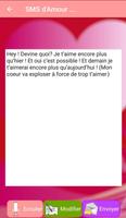 sms d'amour en français - sain تصوير الشاشة 3