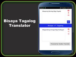 Bisaya To Tagalog Translator Plakat