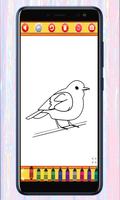 Birds Coloring & Drawing Book- ảnh chụp màn hình 2