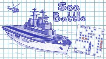 Battleship Board Game Offline plakat