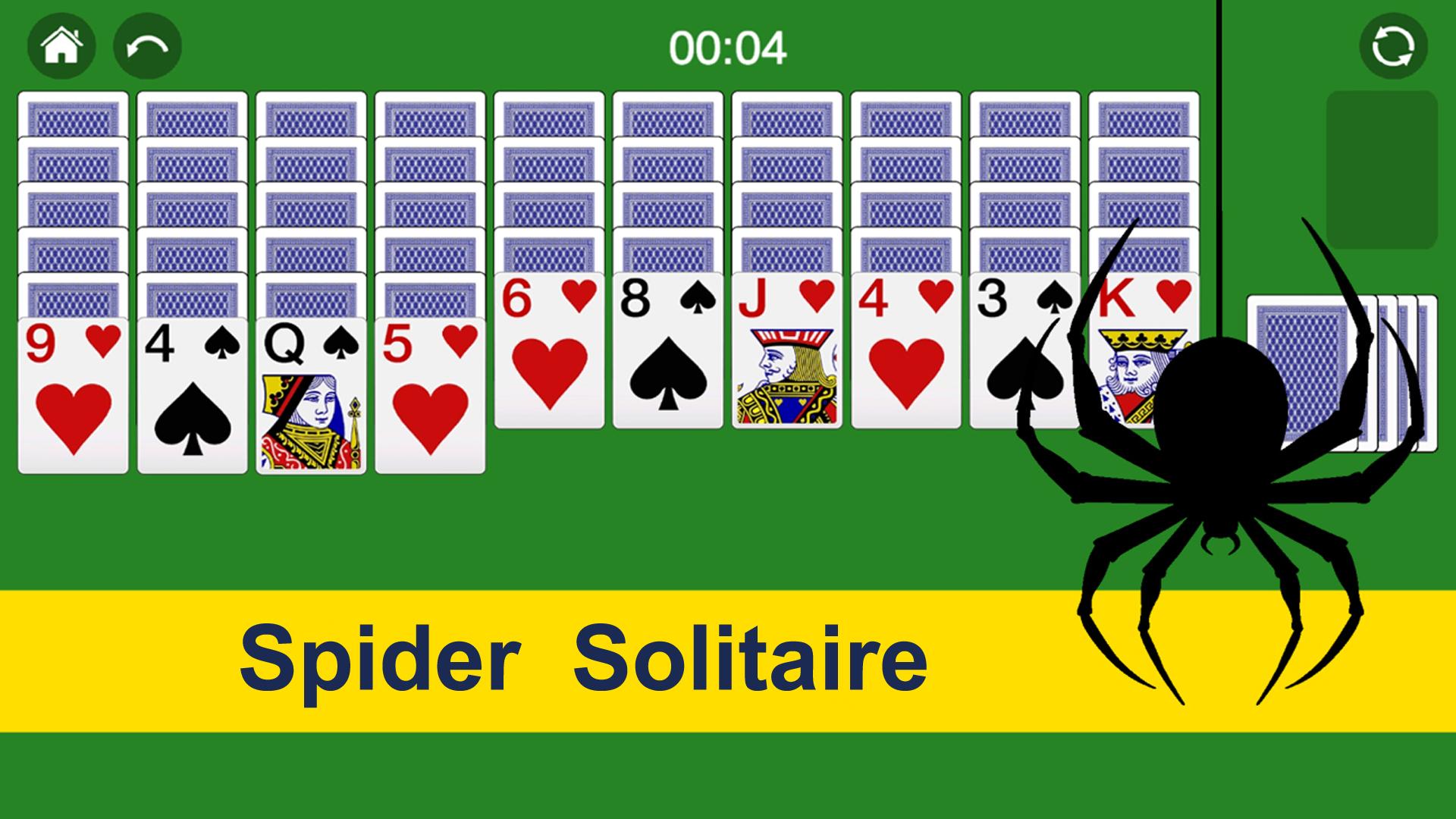 Играть игру пасьянс одной масти. Игра Spider Solitaire. Карты пасьянс паук. Пасьянс паук 4 масти. Пасьянс паук 1 масть.