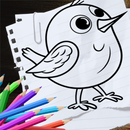 Vögel Zeichnen APK