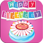 Design free birthday cards icon