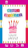 Design free birthday cards screenshot 1