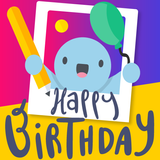 Birthday Card Maker icône