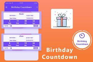 Birthday Countdown-poster