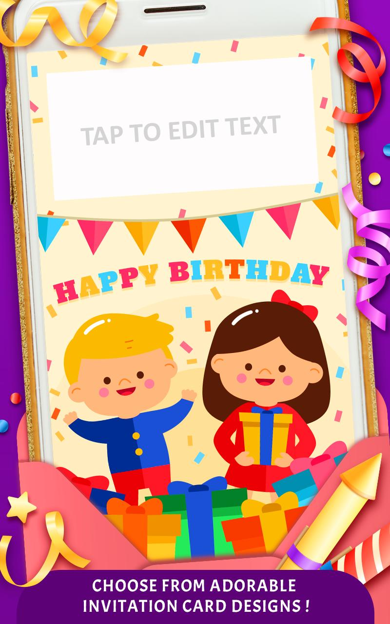 Android 用の お誕生日グリーティングカード幼児や子供のための Apk をダウンロード