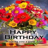 Birthday Flowers Images GIF