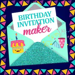 Birthday Party Invitation Card Maker with Photo