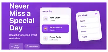 Birthday Calendar & Reminder