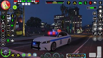carro policial dirigindo imagem de tela 3