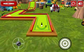 Poster Mini Golf 3D Cartoon Farm