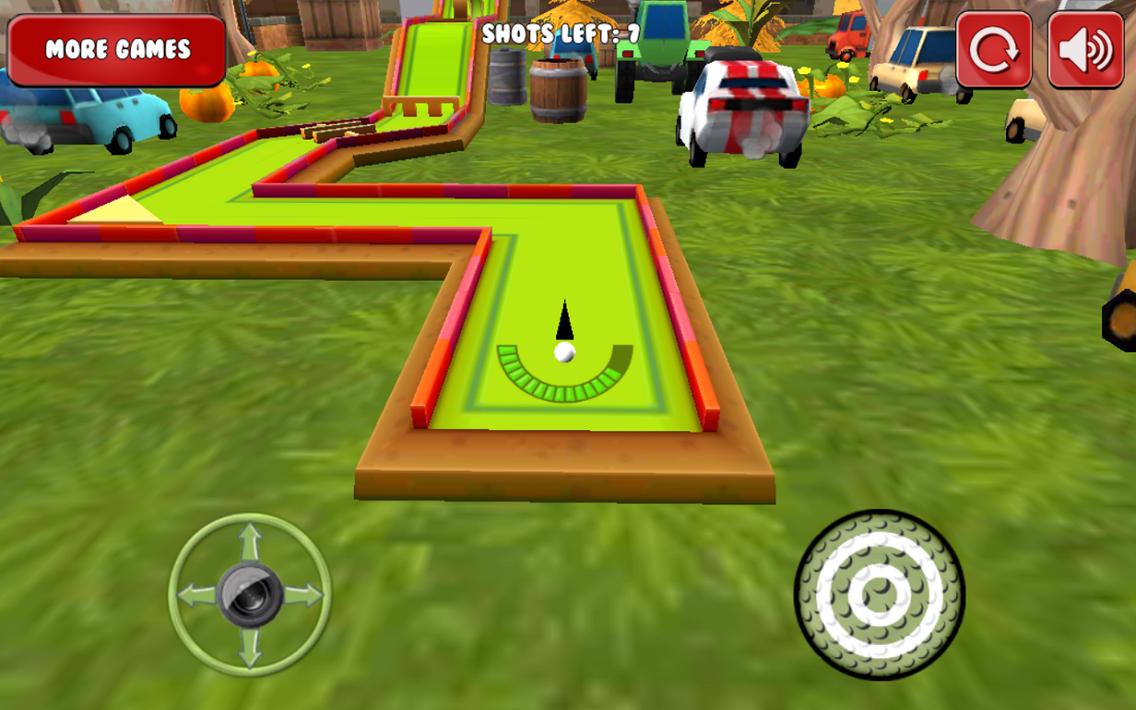 Mini Golf 3D Cartoon Farm para Android - APK Baixar
