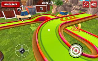 Mini Golf 3D Cartoon Farm imagem de tela 2