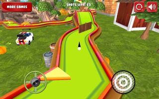 Mini Golf 3D Cartoon Farm syot layar 3