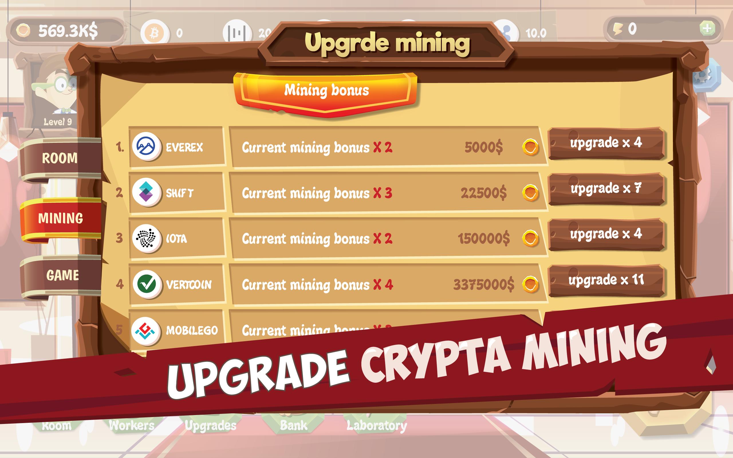 Bitcoin Mining Simulator - Idle Clicker Tycoon for Android ...