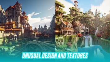 Cartoon RTX Shaders Mod MCPE ảnh chụp màn hình 3