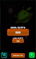 Endless Space Jet Run 2D Plakat