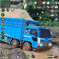 Mud Truck Runner Simulator 3D Poster