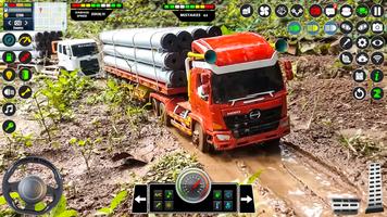 Mud Truck Runner Simulator 3D captura de pantalla 1