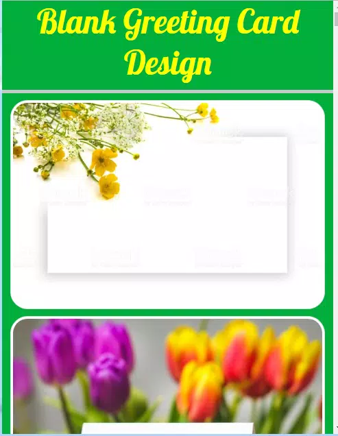 Blank Greeting Card Design APK for Android Download