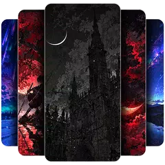 ブラック壁紙、ダークAMOLED
