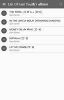 All Sam Smith Album Songs Lyrics স্ক্রিনশট 2