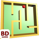 Red Ball in Labyrinth 3D