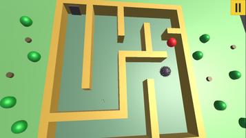 Red Ball in Labyrinth screenshot 1