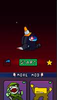 Black Impostor FNF Mod  Test постер