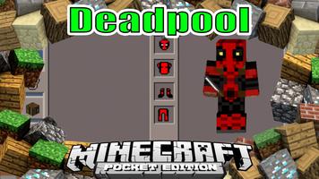 Deadpool Minecraft Mod Games تصوير الشاشة 1