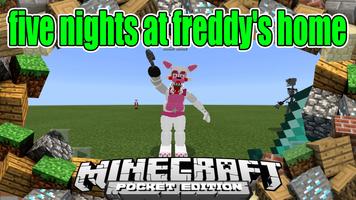 FNAF 9 game Skin Mod Minecraft الملصق