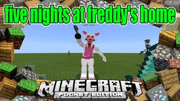 FNAF 9 game Skin Mod Minecraft Affiche