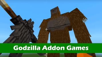 Godzilla Games - Minecraft Mod تصوير الشاشة 1