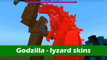 Godzilla Games - Minecraft Mod تصوير الشاشة 2