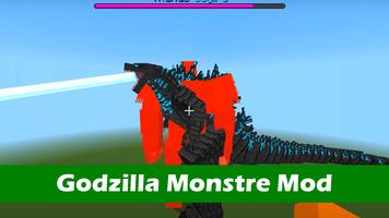 Godzilla Games - Minecraft Mod تصوير الشاشة 3